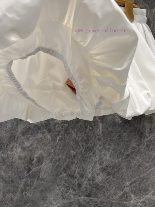 ZB60879 Miumi * 25Ss Spring/Summer New Micro Label Puffered Flower Bud Half Skirt | Produced Wi aobcsf7v - Image 9
