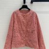 Strongly Recommend BW76979 Dolc * G * 25ss New Soft Pink Lace Cardigan Jacket Original Customiz rqx1nz9m