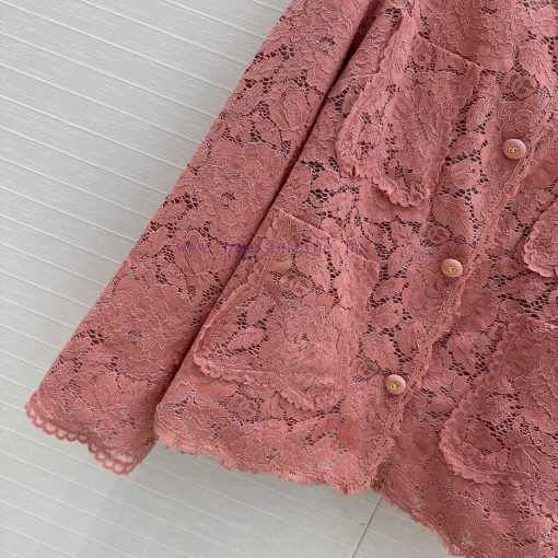 Strongly Recommend BW76979 Dolc * G * 25ss New Soft Pink Lace Cardigan Jacket Original Customiz rqx1nz9m - Image 8