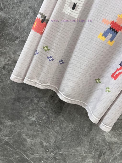 ZT60886 SHORTSENTENCE 25Ss Spring/Summer New Collection Summer Dopamine Imitation Sweater Print xagaz8di - Image 7