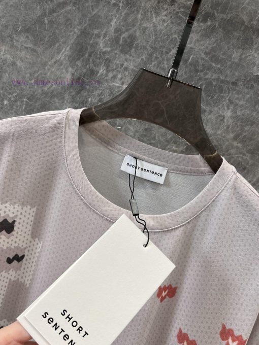 ZT60886 SHORTSENTENCE 25Ss Spring/Summer New Collection Summer Dopamine Imitation Sweater Print xagaz8di - Image 9