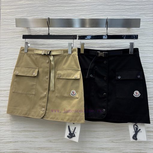 CB77010 Mo Home 25 Early Spring New Style Buckle Functional Button Half Skirt A-line Version Ea vbhocuqe - Image 2