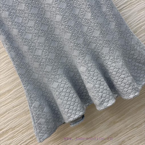 CB77017 Givenchy 25 Early Spring New Item Diamond Jacquard Knitted Fish Tail Half Skirt Made Of 3rla1s8d - Image 8