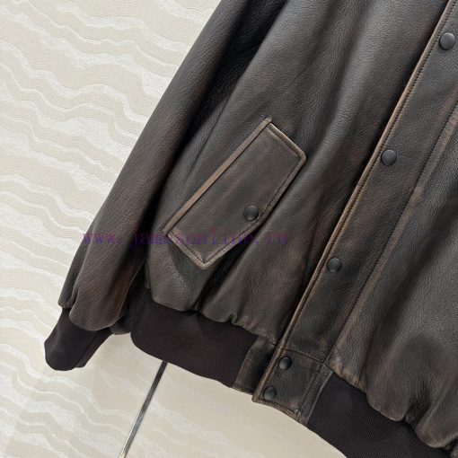 High End Quality AW76593 CE Liu Shishi's Same Style Pilot Outfit 25 Early Spring New Item Retro t68eecqt - Image 6
