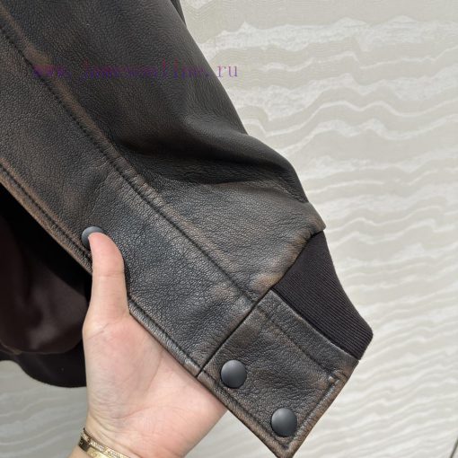 High End Quality AW76593 CE Liu Shishi's Same Style Pilot Outfit 25 Early Spring New Item Retro t68eecqt - Image 9