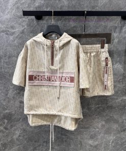 ZT60888 Dior 25 Spring/Summer New Collection Classic Letter Hooded Shoulder Down Short Sleeve H 6qe520u4