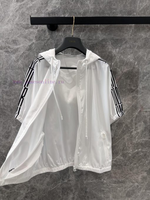 ZT60889 Dior 25Ss Spring/Summer New Hooded Jacket And Shorts Set | Made Of Imported Recycled Ny sh7cw221 - Image 4
