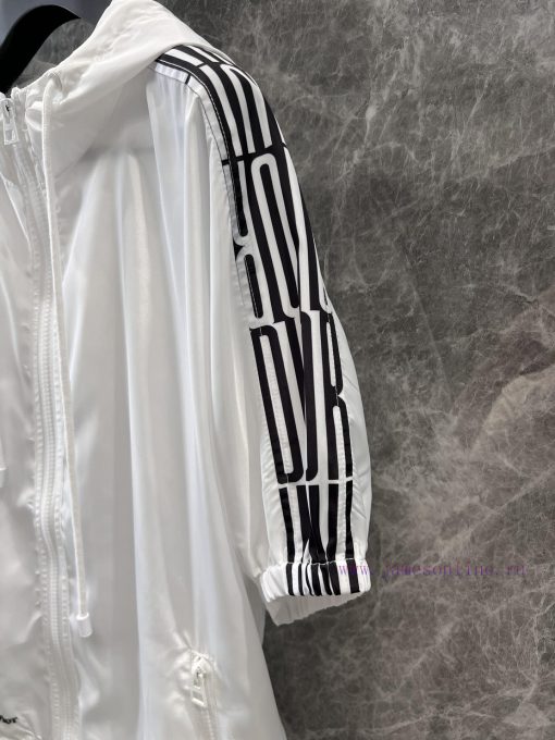 ZT60889 Dior 25Ss Spring/Summer New Hooded Jacket And Shorts Set | Made Of Imported Recycled Ny sh7cw221 - Image 6