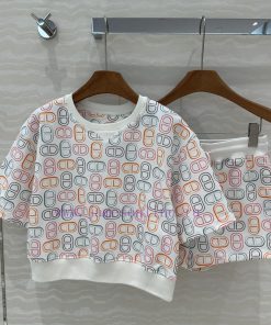 H Sports Set AT76662 Chaine D Ancre Series Pig Nose Printed Jersey Cotton Age Reducing Sports G 50e9mo6f