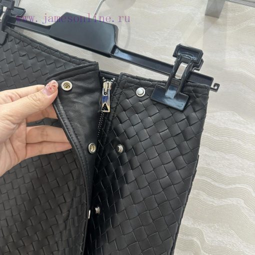 High End AB76152 BV Weaving Technology Retro Modern Fashion Essential With Split Design Leather fp7412m4 - Image 5