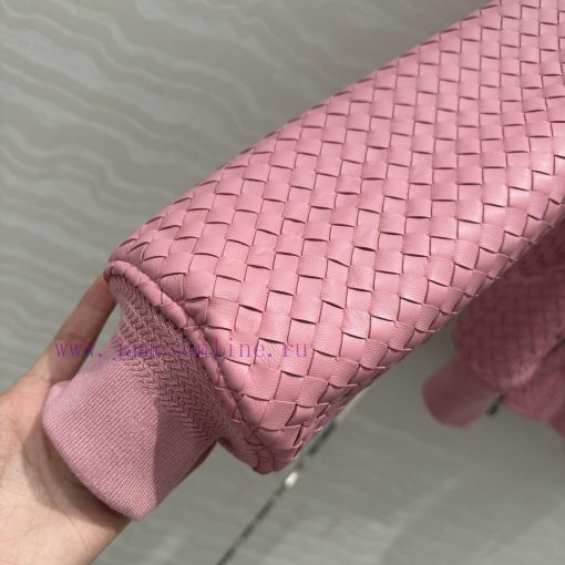 High End AW76385 BV Weaving Craftsmanship Retro Modern Fashion Essential Leather Jacket With Do xavb5bx9 - Image 7
