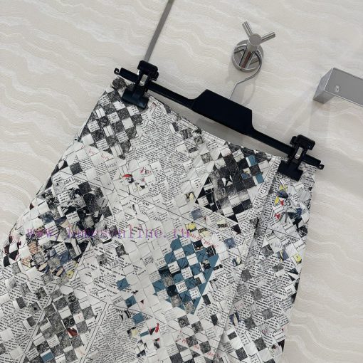 High End AB77081 Graffiti Newspaper Limited Edition BV Weaving Craftsmanship Retro Modern Fashi xs7o3sfi - Image 3