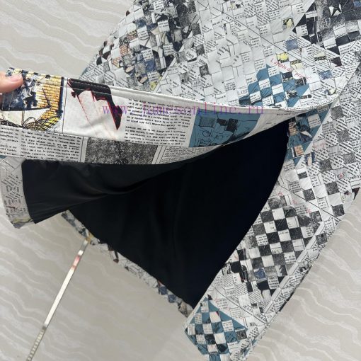 High End AB77081 Graffiti Newspaper Limited Edition BV Weaving Craftsmanship Retro Modern Fashi xs7o3sfi - Image 8