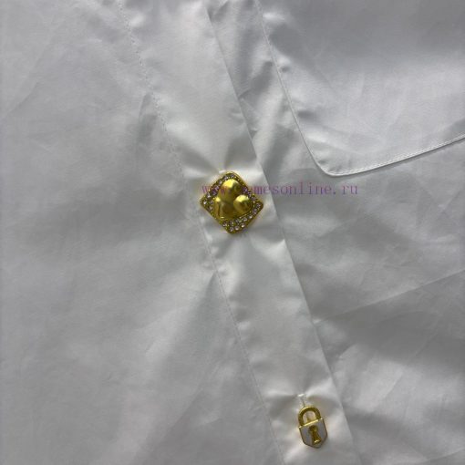 CL77088 Schiaparelli Shirt Style Design Dress Features A Variety Of Button Decorations Each But bxfowfk0 - Image 8