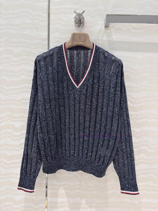 High End AT76556 Walking High-end Bc Old Money Style Outfit Italian Aesthetic Color Scheme Stri i6ovw27t - Image 2