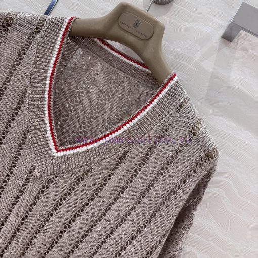 High End AT76556 Walking High-end Bc Old Money Style Outfit Italian Aesthetic Color Scheme Stri dvfqjkev - Image 4