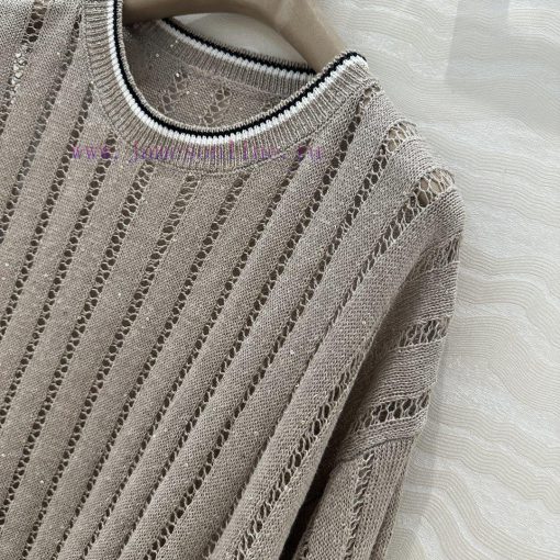 High End BT76616 Walking High-end Bc Old Money Style Outfit Italian Aesthetic Color Scheme Stri r3azxjkb - Image 5