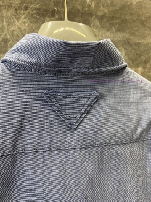 ZC60898 Prada 25Ss Spring/Summer New Triangle Label Twist Music Long Sleeve Shirt | Yb Develops jiiyh8yw - Image 6