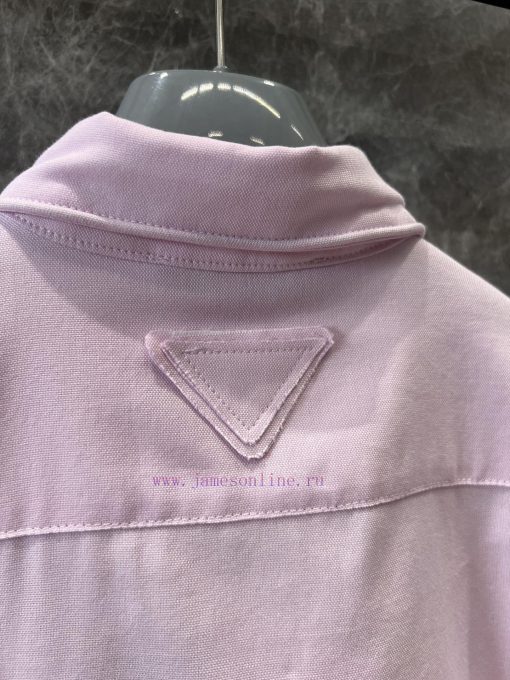 ZC60898 Prada 25Ss Spring/Summer New Triangle Label Twist Music Long Sleeve Shirt | Yb Develops hcqwq6x5 - Image 6