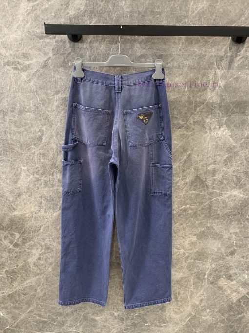 ZK60905 Prada 25Ss Spring/Summer New Canvas Work Pants | YB Developed Martin Cloth Is Also A Ty khupti0h - Image 3