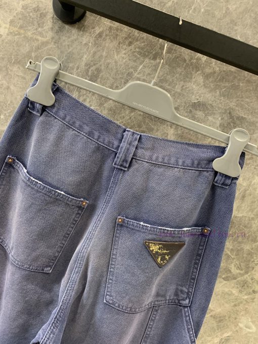 ZK60905 Prada 25Ss Spring/Summer New Canvas Work Pants | YB Developed Martin Cloth Is Also A Ty khupti0h - Image 5