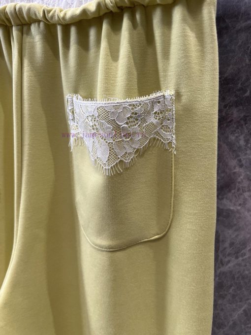 ZK60908 Chanel 25Ss Spring/Summer New Color Contrast Waist Drawstring Casual Pants 丨 Available ncl52xdy - Image 7