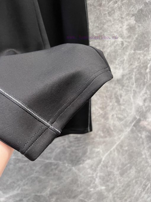 ZK60908 Chanel 25Ss Spring/Summer New Color Contrast Waist Drawstring Casual Pants 丨 Available iyq90bwf - Image 9