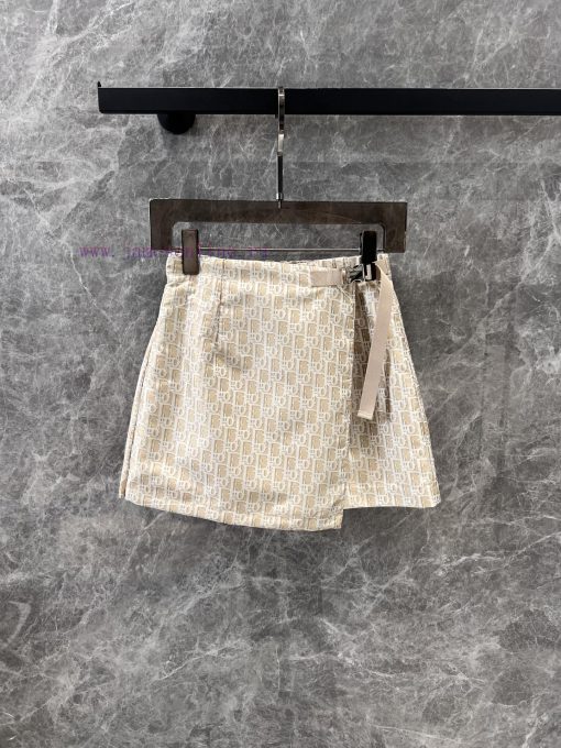 ZB60910 Dior 25Ss Spring/Summer New Oblique Jacquard Half Skirt | YB Developed Product Adorned e1o0odwp