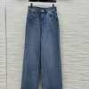 CK77107 Has A Long Leg Effect With A 25ss Back Pocket And V Metal Inlaid Wide Leg Jeans. The St xwcxhiyg