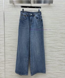 CK77107 Has A Long Leg Effect With A 25ss Back Pocket And V Metal Inlaid Wide Leg Jeans. The St xwcxhiyg