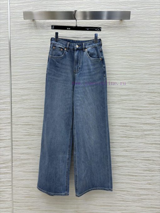 CK77107 Has A Long Leg Effect With A 25ss Back Pocket And V Metal Inlaid Wide Leg Jeans. The St xwcxhiyg