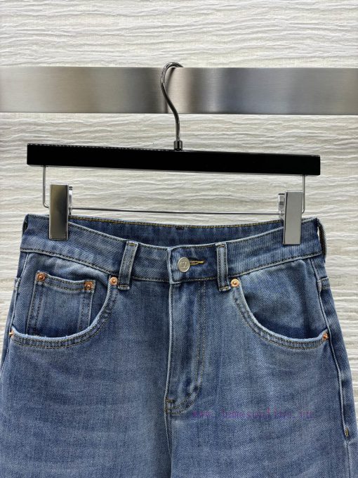 CK77107 Has A Long Leg Effect With A 25ss Back Pocket And V Metal Inlaid Wide Leg Jeans. The St xwcxhiyg - Image 3