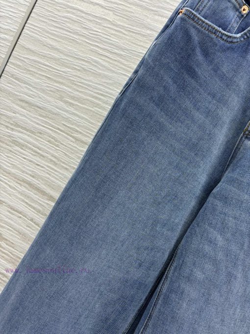 CK77107 Has A Long Leg Effect With A 25ss Back Pocket And V Metal Inlaid Wide Leg Jeans. The St xwcxhiyg - Image 5