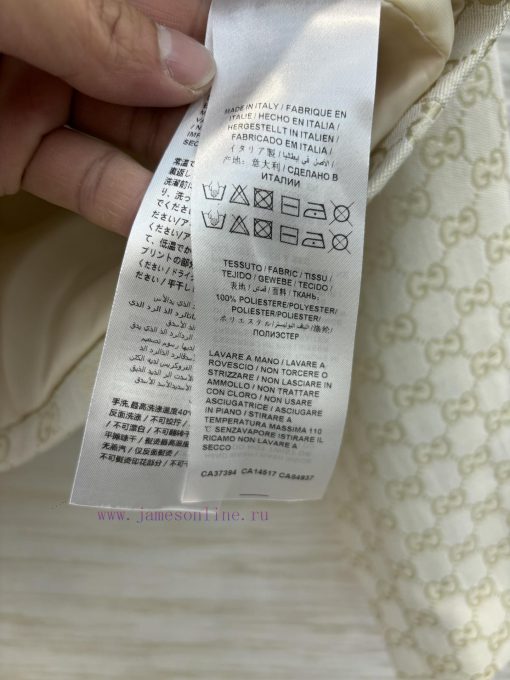 CW77109 Gucci 25 Early Spring New Collection Classic Double G Oldflower Series Collar Short Lon y69nz0u1 - Image 9