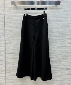 CB77115 Louis Vuitton 25 Spring/Summer Folded Wide Leg Pants Skirt With Perfect Long Leg Vision 956z993c