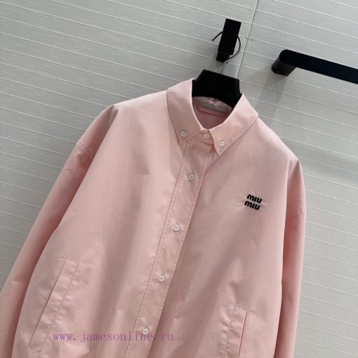 BW77122 Miu Miu Fashionable Molecular Style Pioneer Series Lined Jacket Silhouette Coat Double i8shqf6f - Image 3