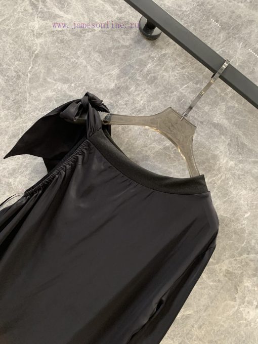 ZT55644 Chan * 24s Spring/Summer New Product Butterfly Tie Round Neck Single Sleeve Small Top M 93ekkepy - Image 8