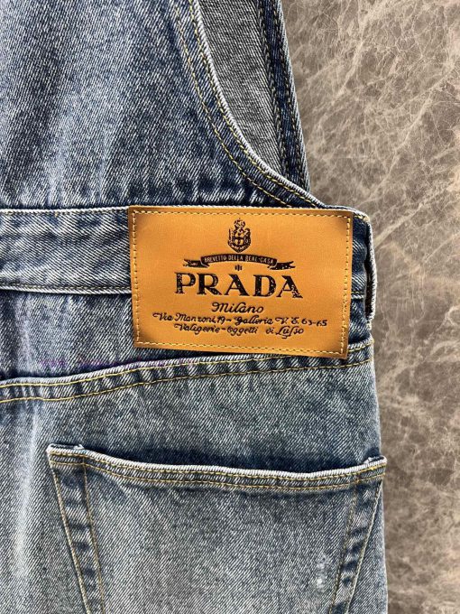 ZL60926 Prada 25Ss Spring/Summer New Denim Denim Mini Strap Skirt | Yb Developed And Produced T 105byzq5 - Image 7