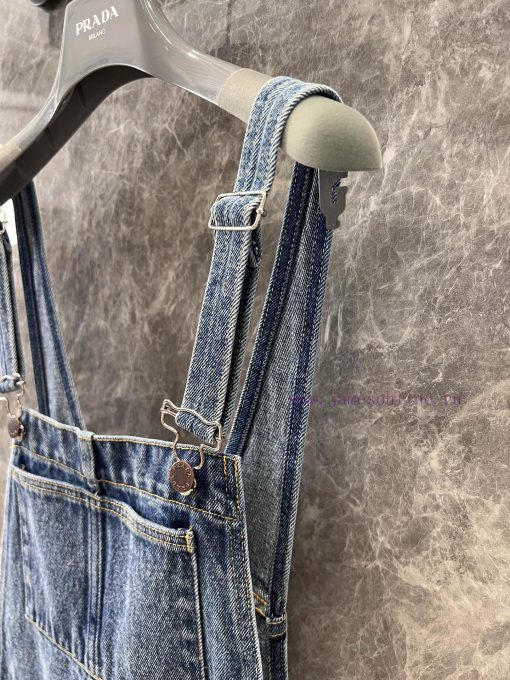 ZL60926 Prada 25Ss Spring/Summer New Denim Denim Mini Strap Skirt | Yb Developed And Produced T 105byzq5 - Image 8