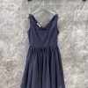 ZL60930 Prada 25Ss Spring/Summer New Fashionable Versatile Sleeveless Strap Dress | YB Develope uj09yf7z