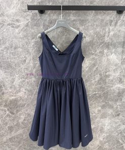 ZL60930 Prada 25Ss Spring/Summer New Fashionable Versatile Sleeveless Strap Dress | YB Develope uj09yf7z