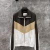 ZW60932 SAINT LAUR * NT 25Ss Early Spring New Color Blocked Pleated Nylon Jacket Jacket 丨 Devel ivtvrhj8