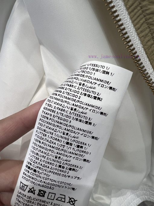 ZW60932 SAINT LAUR * NT 25Ss Early Spring New Color Blocked Pleated Nylon Jacket Jacket 丨 Devel ivtvrhj8 - Image 10