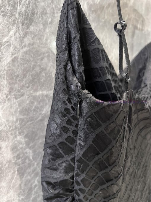 ZL60939 SAINT LAUR * NT 25Ss Spring/Summer New Crocodile Pattern Jacquard Strap Skirt | A Stunn srk2v9x5 - Image 6
