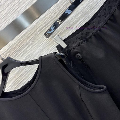 CT77138 Louis Vuitton 25 New Sleeveless Casual Set Is A Must-have Set For Every Girl's Wardrobe meuc9kep - Image 6