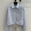 BC76338 Alexanderwang25s New Product Drawstring Short And High-end Shirt White Rich And Beautif k658xx3e