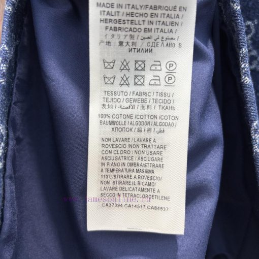 CL77152 Gucci 25 Spring/Summer New Collection Classic Double G Oldflower Series Round Neck Deco nap1obwm - Image 10