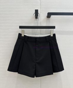 BK76717 Alexander's New Spring And Summer Collection Of Pleated Workwear Shorts Customized With tx67armg