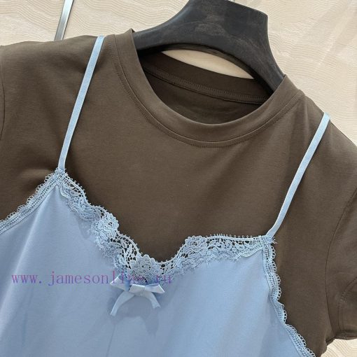 Top Selling Recommendation: AT77163 AC Fake Two-piece Design With Contrasting Color Palette Che x942qrre - Image 4