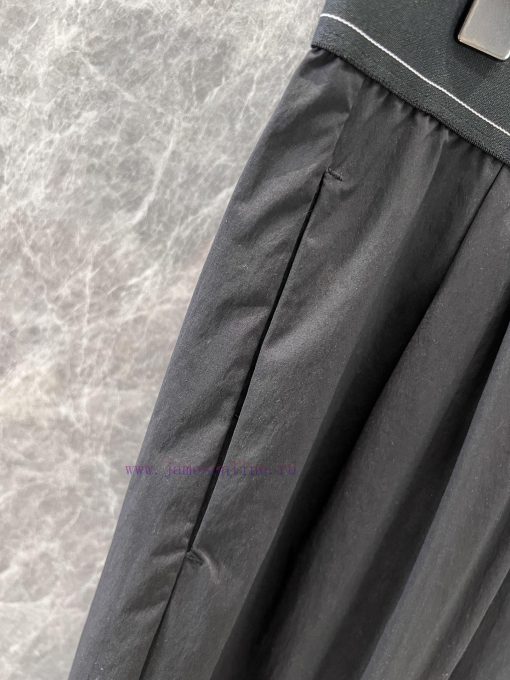 ZK68958 Alo 25Ss Spring/Summer New Leg Logo Printed Elastic Waist Wide Leg Pants | Produced For tquyedxe - Image 7